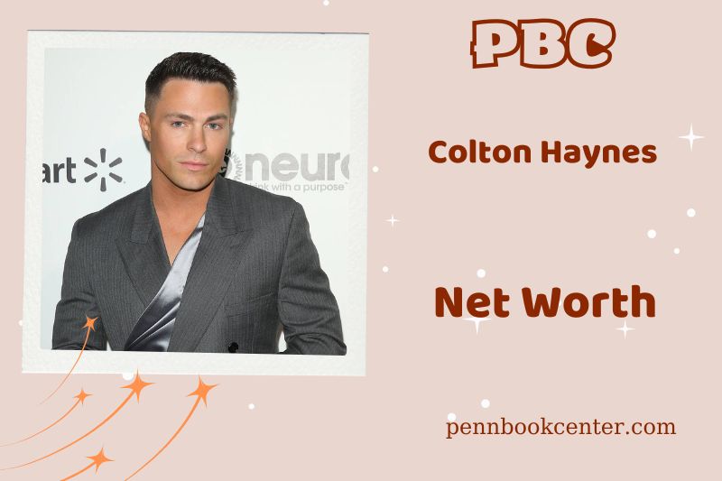 What is Colton Haynes's net assets in 2024