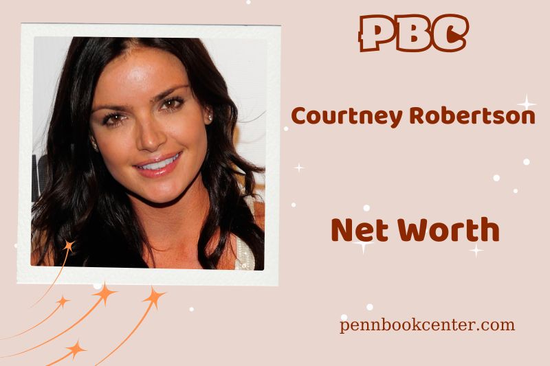 What is Courtney Robertson's net assets in 2024