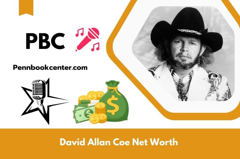 What is David Allan Coe's net assets in 2024