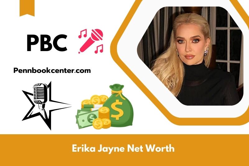 What is the net assets of Erika Jayne in 2024