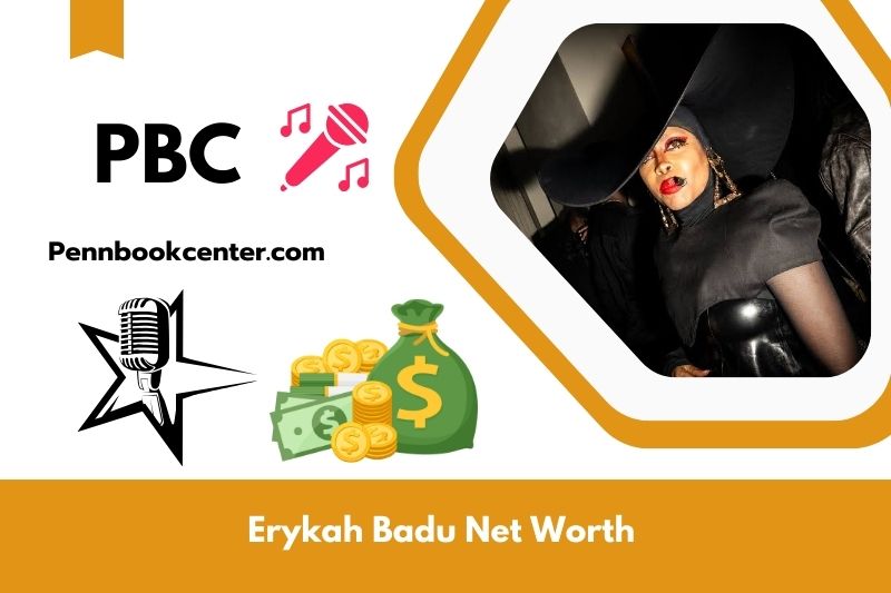 What is Erykah Badu's net assets in 2024