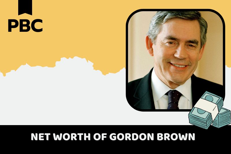 What is Gordon Brown's net assets in 2024