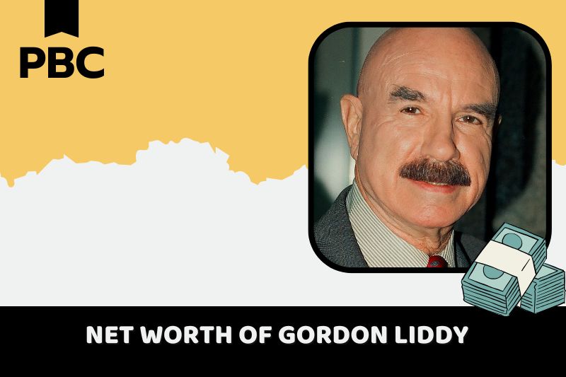 What is Gordon Liddy's net assets in 2024