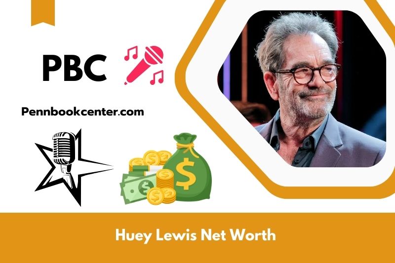 What is Huey Lewis's net assets in 2024