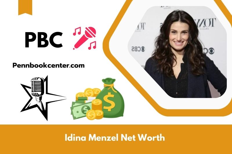 What is Idina Menzel's net assets in 2024