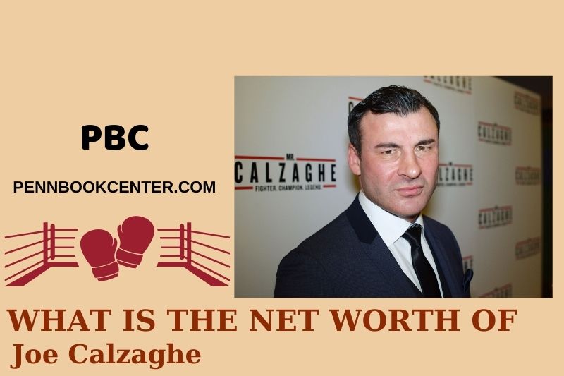 What is the net assets of Joe Calzaghe in 2024