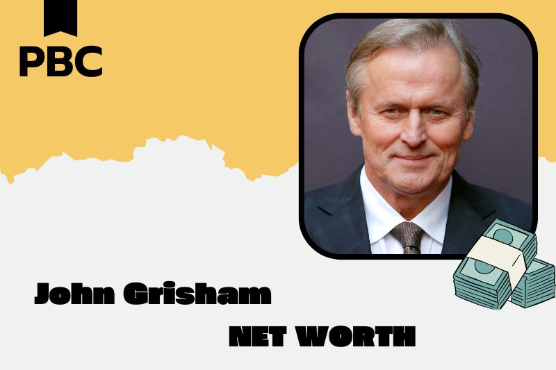 What is John Grisham's net assets in 2025?