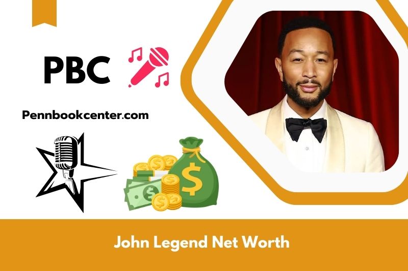 What is John Legend's net assets in 2024