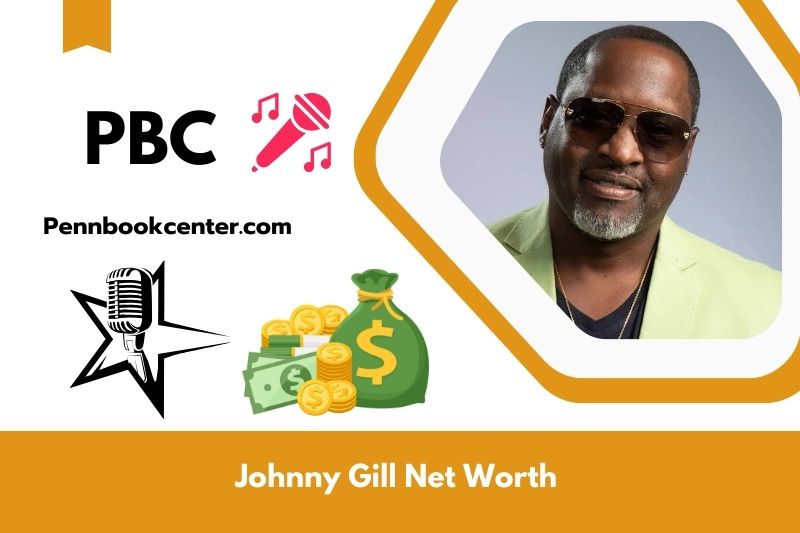 What is the net assets of Johnny Gill in 2024