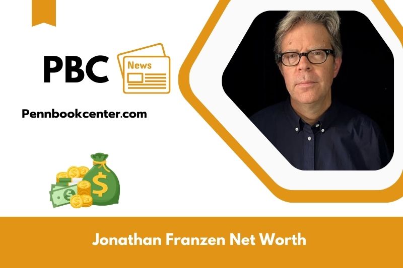 What is Jonathan Franzen's net assets in 2025?