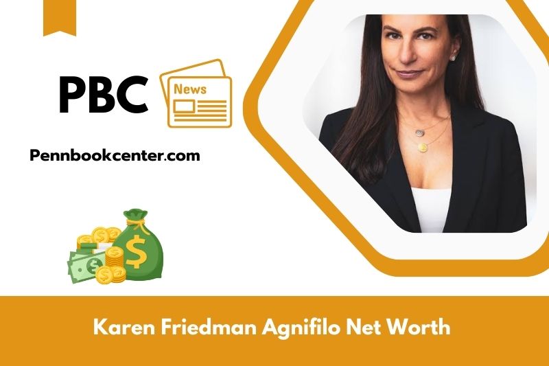 What is Karen Friedman Agnifilo's net assets in 2025