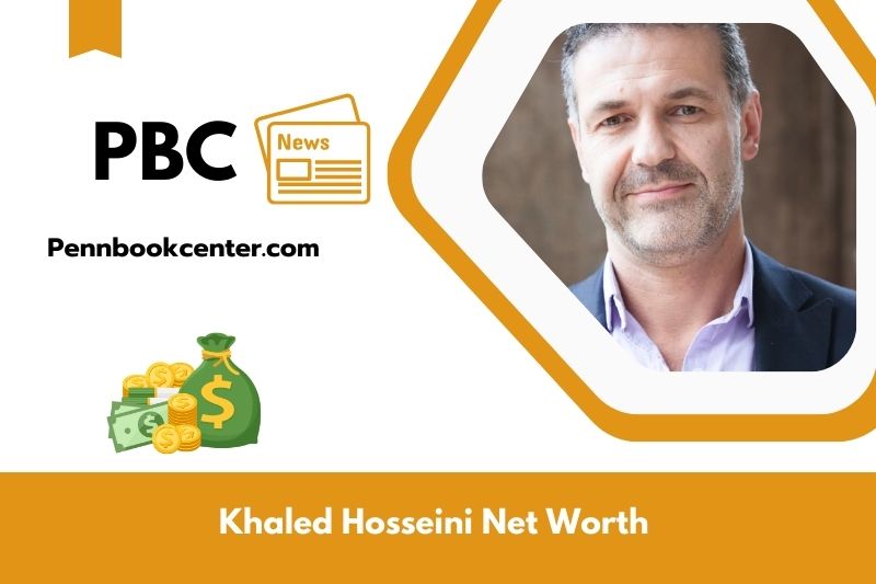 What is Khaled Hosseini's net assets in 2025?