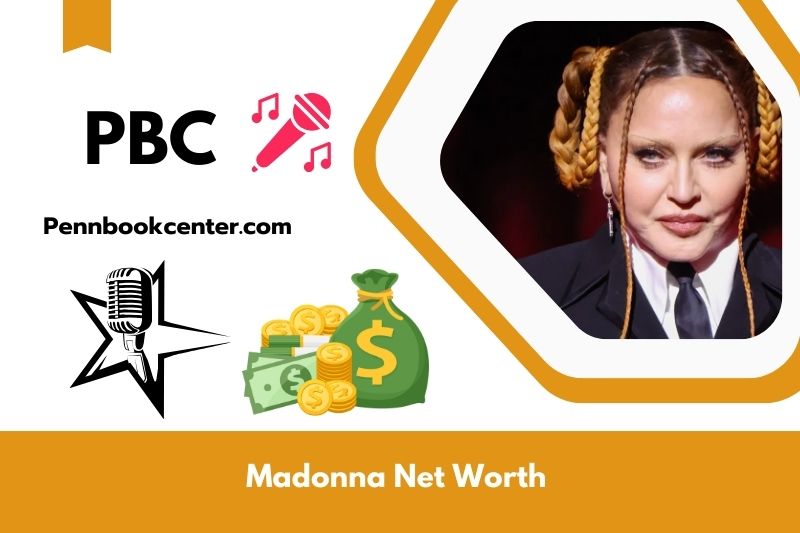 What is Madonna's net assets in 2024