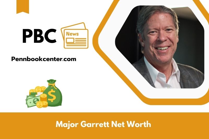 What is Major Garrett's net assets in 2025