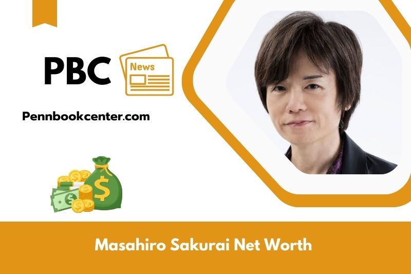 What is Masahiro Sakurai's net assets in 2025