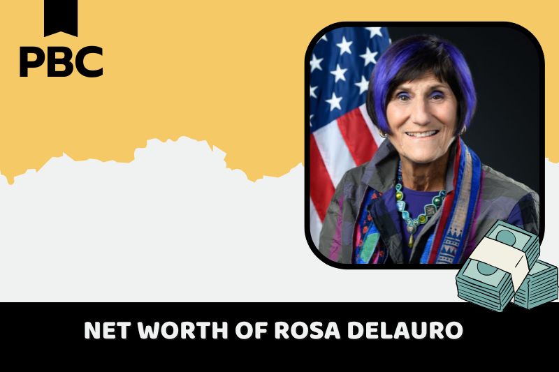 What is Rosa Delauro's net assets in 2025?