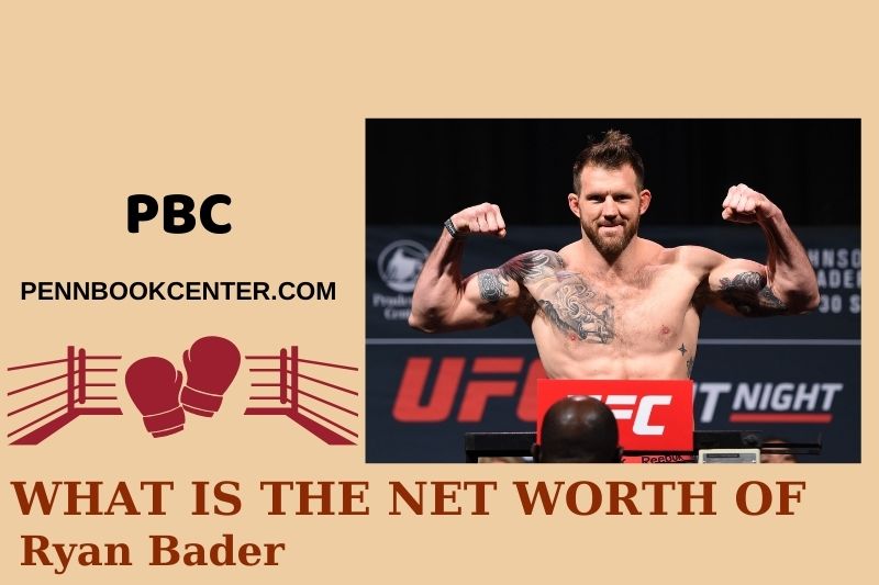 What is Ryan Bader's net assets in 2024