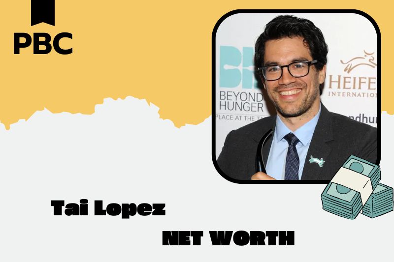 What is Tai Lopez's net assets in 2025?