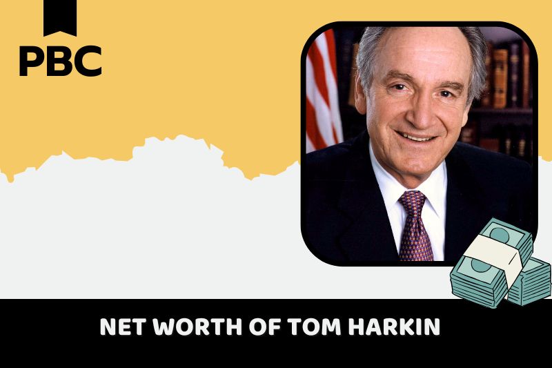 What is Tom Harkin's net assets in 2024