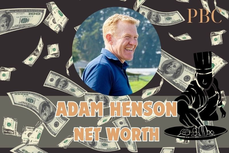 What is Adam Henson's net assets in 2024