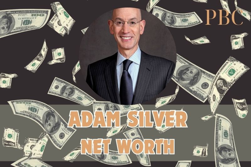 What is Adam Silver's net assets in 2024