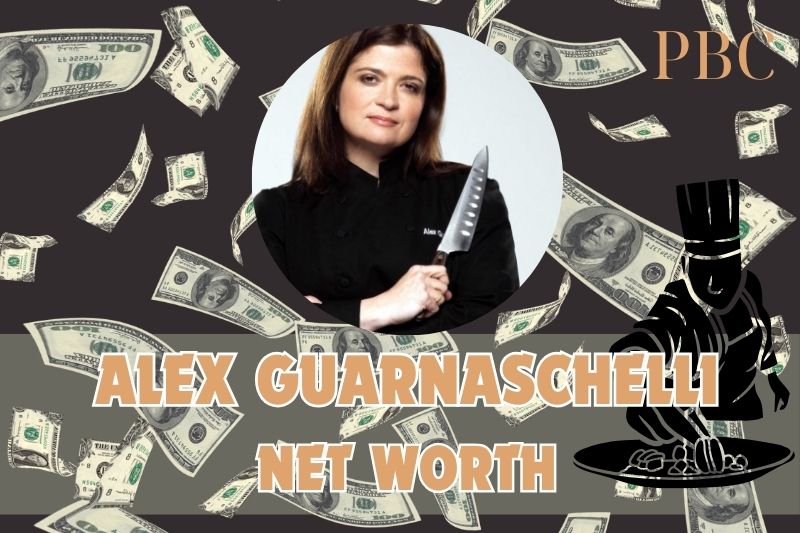 What is the net assets of Alex Guarnaschelli in 2024