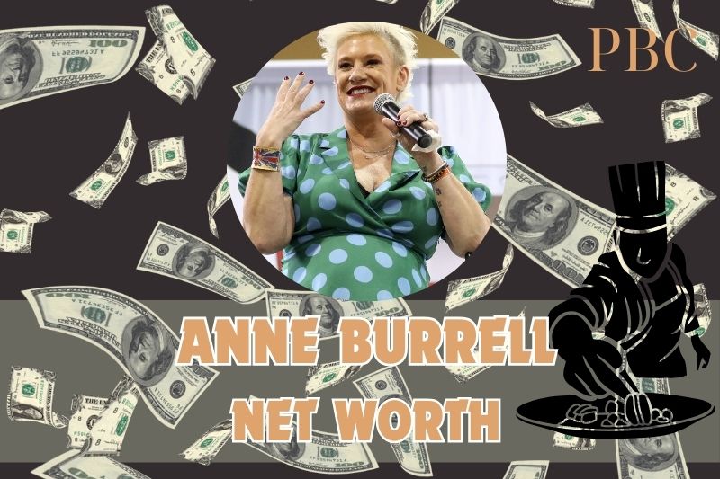 What is Anne Burrell's assets in 2024?