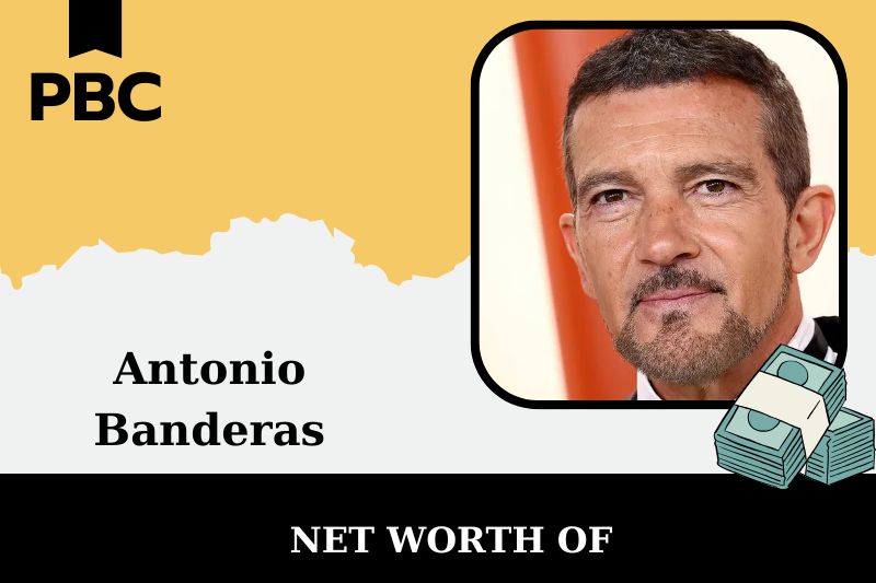 What is the net assets of Antonio Banderas in 2025