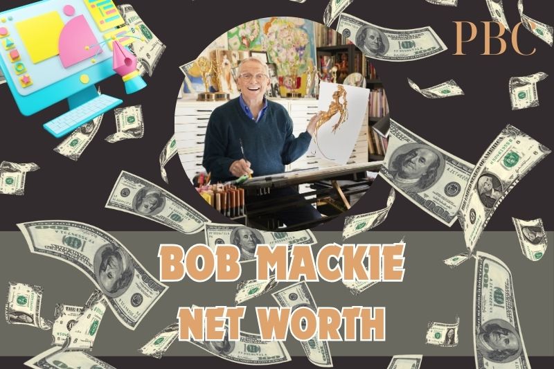 What is Bob Mackie's net assets in 2024