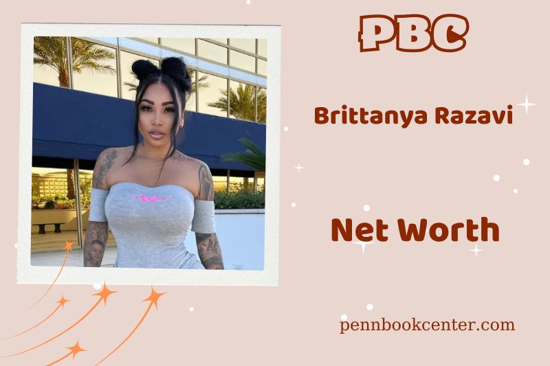 What is Brittanya Razavi's net assets in 2024