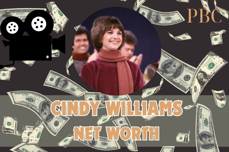 What is Cindy Williams' net assets in 2024