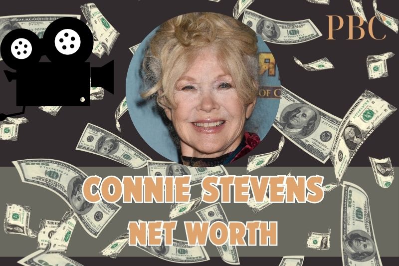 What is Connie Stevens's net assets in 2024