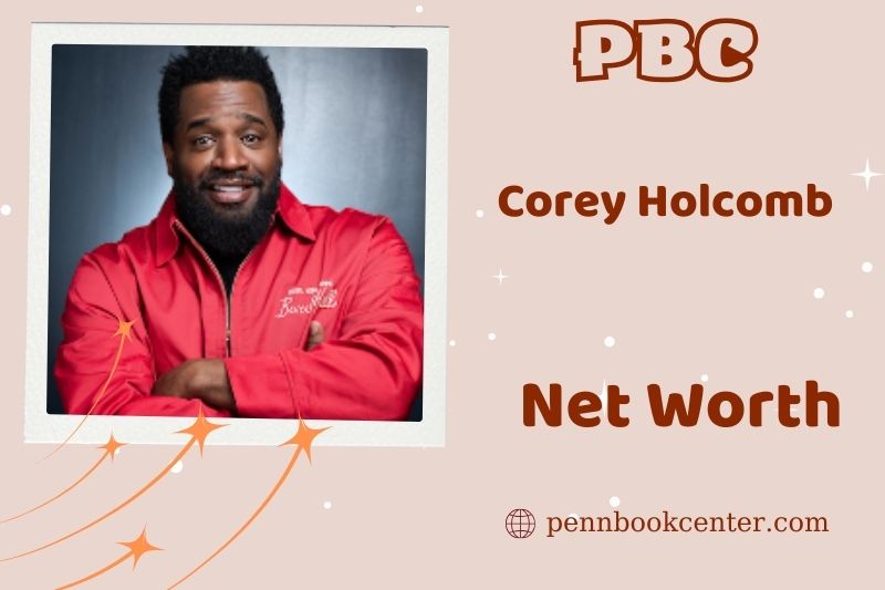 What is Corey Holcomb's net assets in 2024