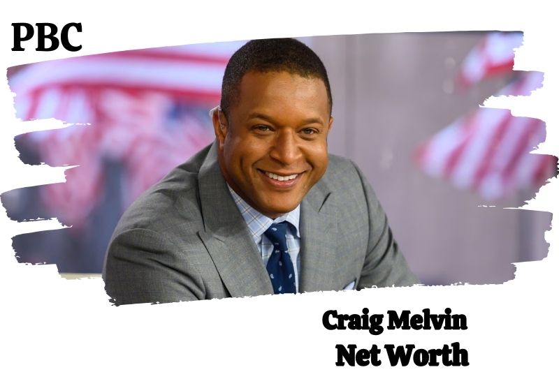 What is Craig Melvin's net assets in 2025?