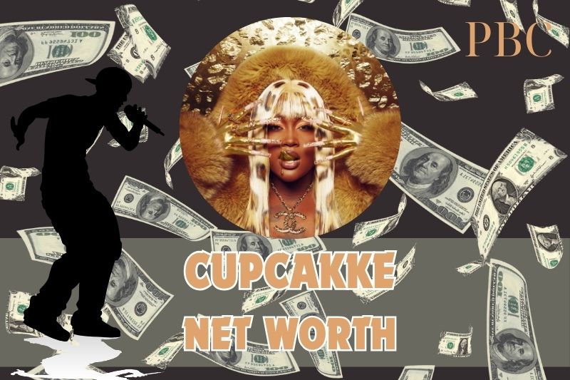 What is Cupcakke's net assets in 2024