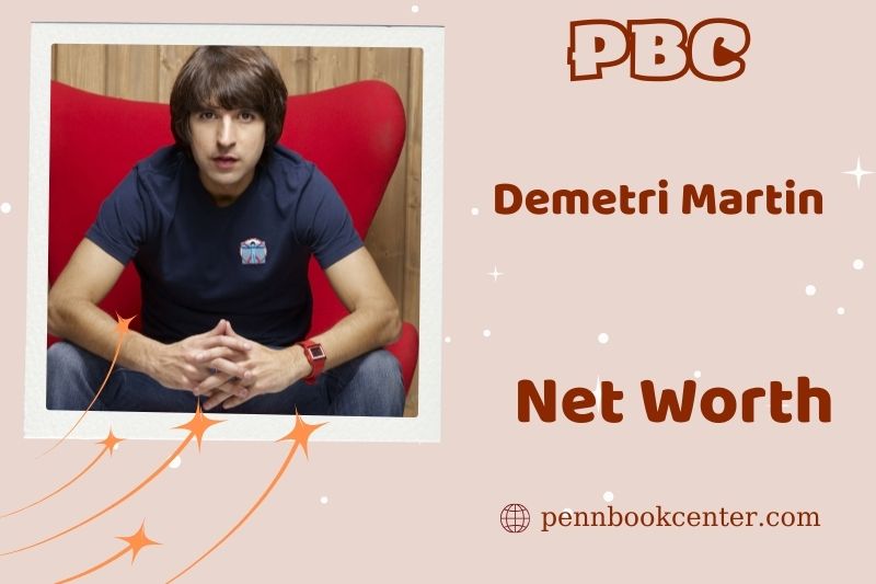 What is the net assets of Demetri Martin in 2024