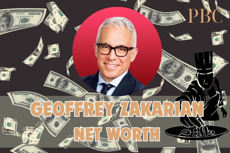 What is the net assets of Geoffrey Zakarian in 2024