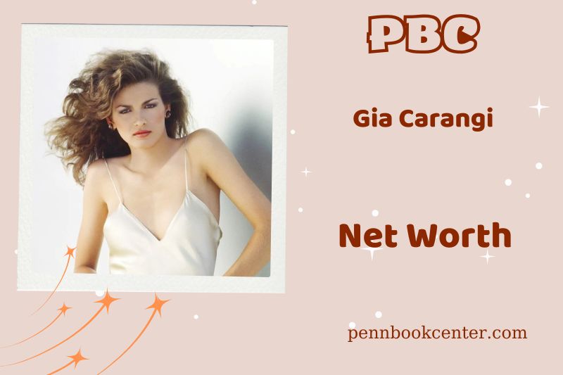 What is Gia Carangi's net assets in 2024