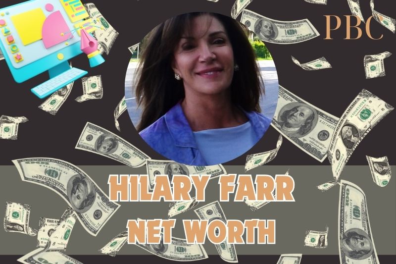 What is Hilary Farr's net assets in 2024