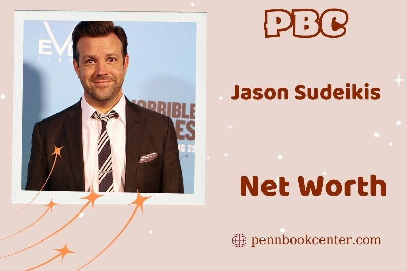 What is the net assets of Jason Sudeikis in 2024