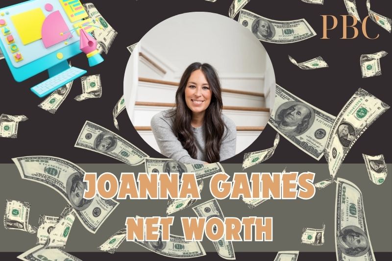 What is the net assets of Joanna Gaines in 2024