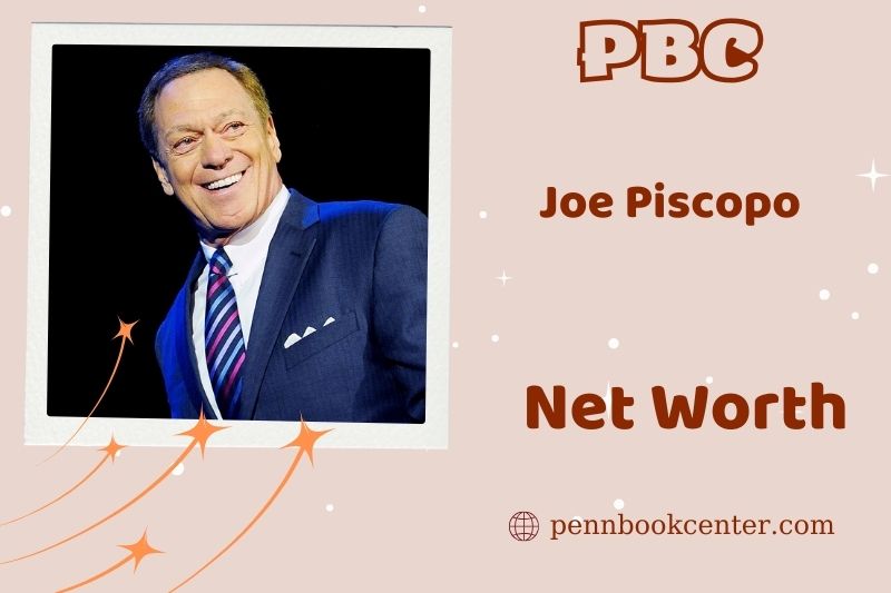 What is Joe Piscopo's net assets in 2024