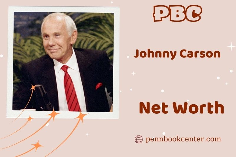 What is Johnny Carson's assets in 2024