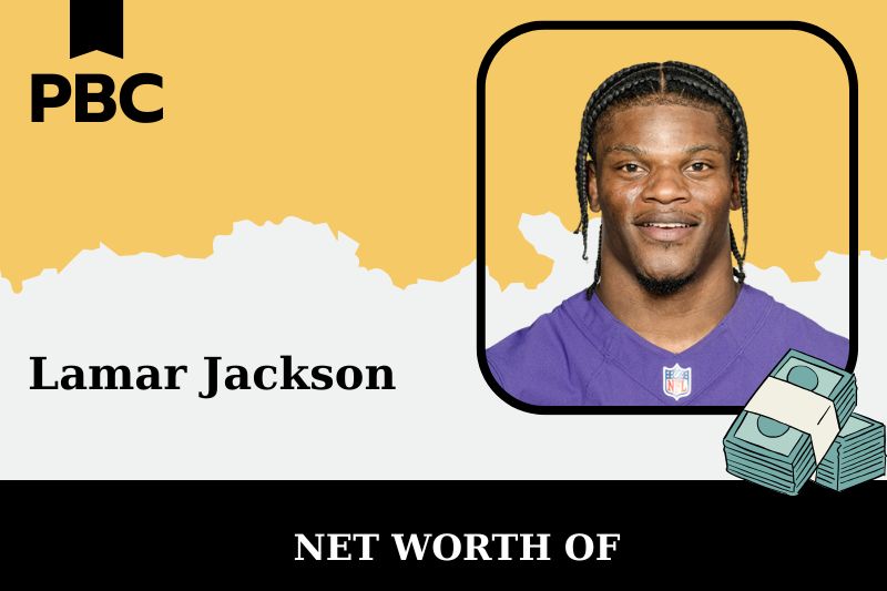 What is Lamar Jackson's net assets in 2025