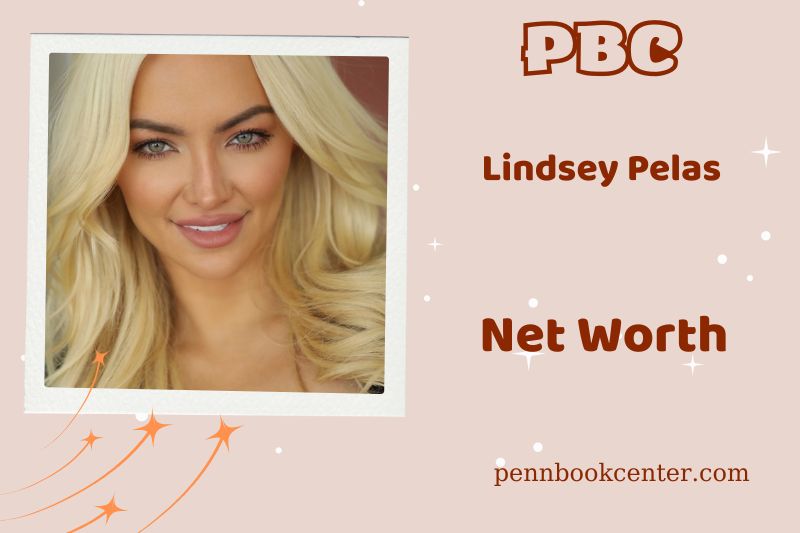 What is Lindsey Pelas' net assets in 2024