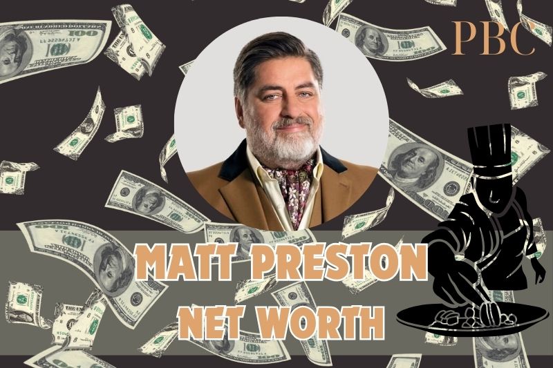 What is Matt Preston's net assets in 2024