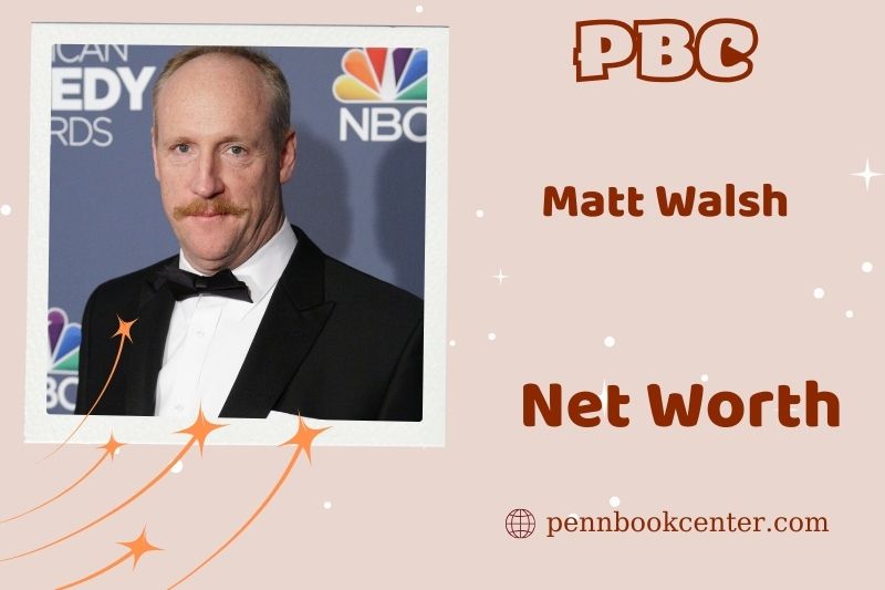 What is Matt Walsh's net assets in 2024