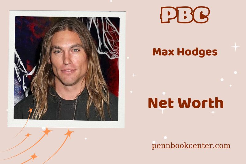 What is Max Hodges' net assets in 2024