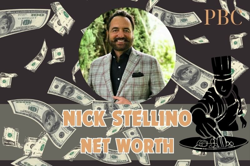 What is Nick Stellino's net assets in 2024