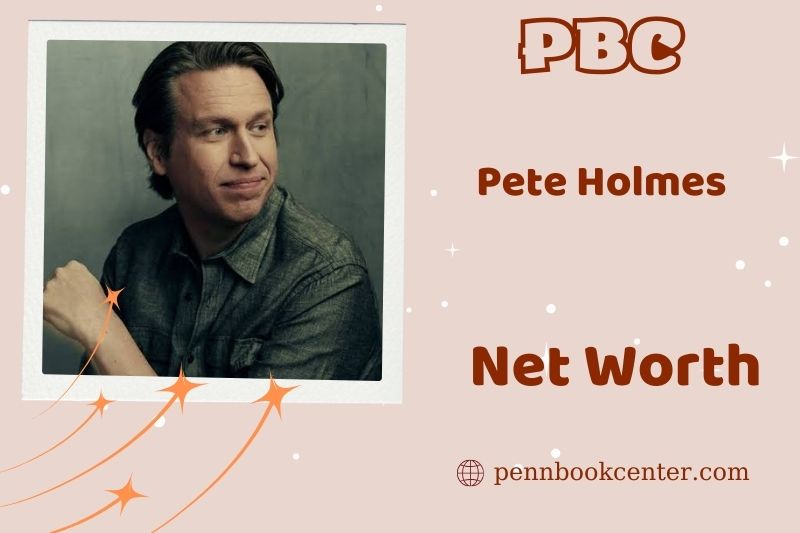 What is Pete Holmes's net assets in 2024